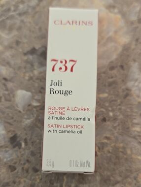 Clarins Joli Rouge  Satin Lipstick 737 - Spicy Cinnamon